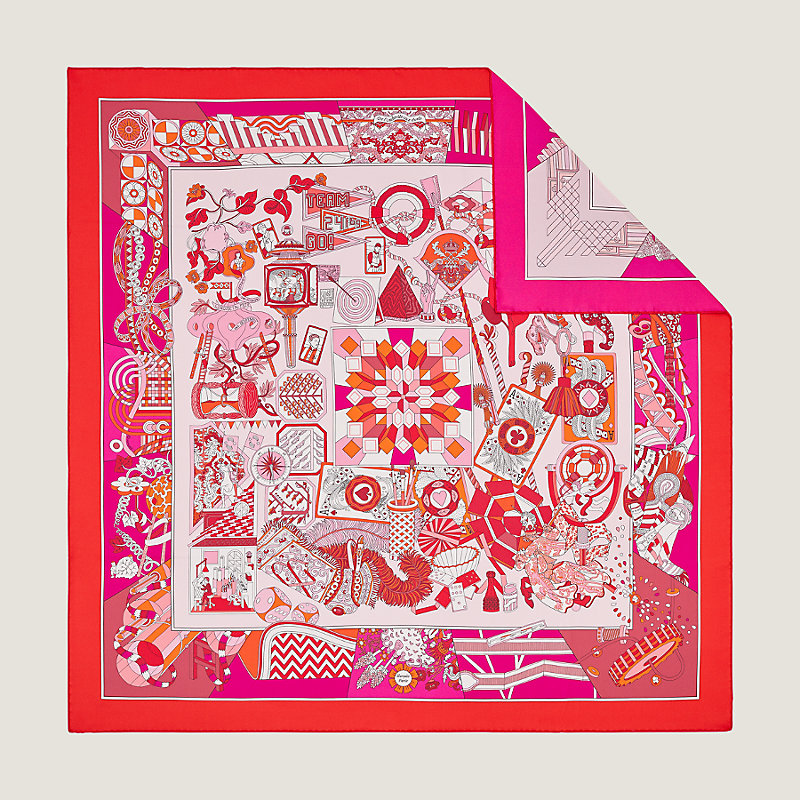 De l'Ombrelle aux Duels double face scarf 90 | Hermès